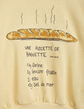 MINI RODINI BAGUETTE COLLAR SWEATSHIRT