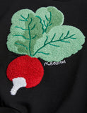 MINI RODINI RADISH CHENILLE EMB SWEATSHIRT
