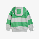 MINI RODINI STRIPE ZIP HOODIE