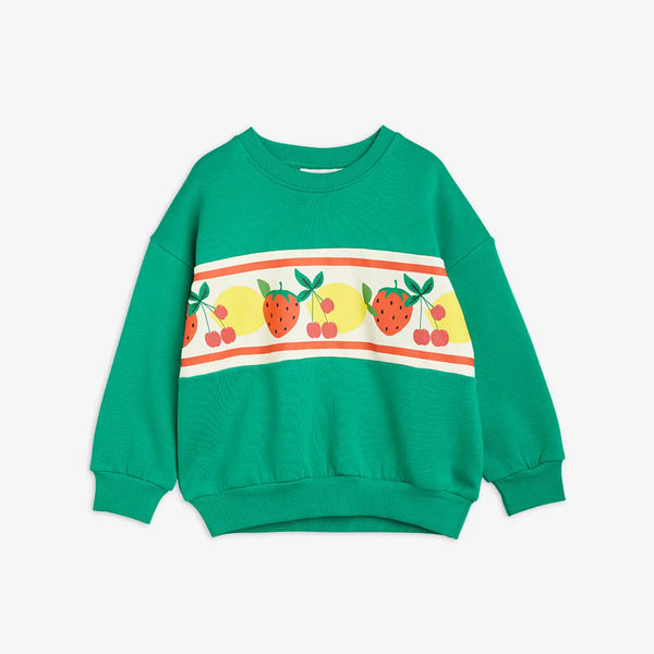 MINI RODINI FRUTS BORDER SWEATSHIRT
