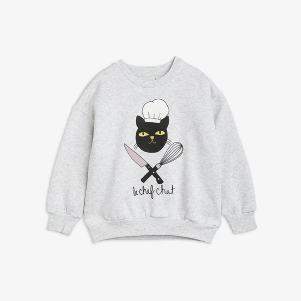 MINI RODINI CHEF CAT SWEATSHIRT