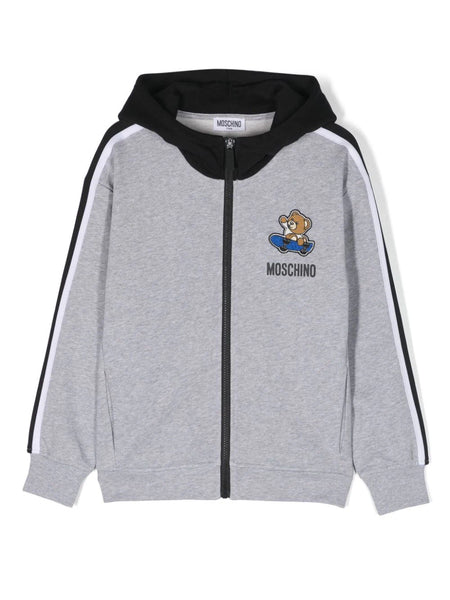 HOODED ZUIP UP SWEATSHIRT