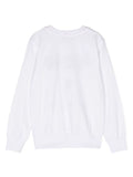 MOSCHINO MINI ME SWEATSHIRT"IN LOVE WE TRUST"