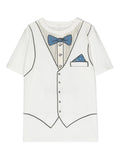 STELLA MCCARTNEY TEE WITH FESTIVE TROMPLE LOEI PRINT
