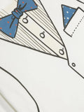 STELLA MCCARTNEY TEE WITH FESTIVE TROMPLE LOEI PRINT