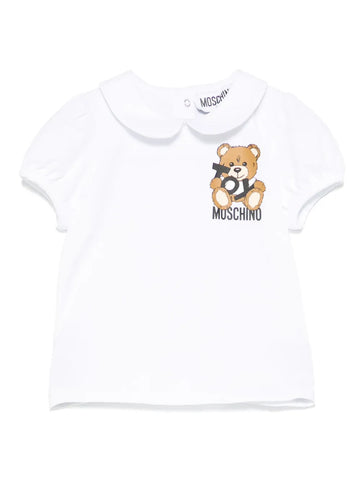 MOSCHINO COLLARED TEE