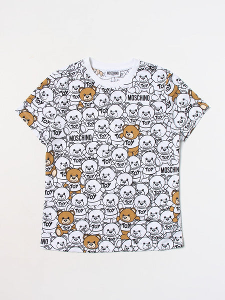 SHORT SLEEVE TEE WITH ALLOVER PRINTED MULTITOYS