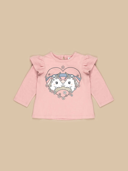 UNICORN HEART FRILL TOP