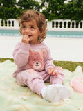 rainbow fur bear track pant