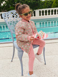 DUSTY ROSE RIB LEGGING