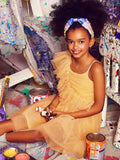 TUTU DU MONDE FROTTAGE TULLE DRESS