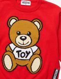 SWETER WITH LARGE BEAR IN THE SCARF