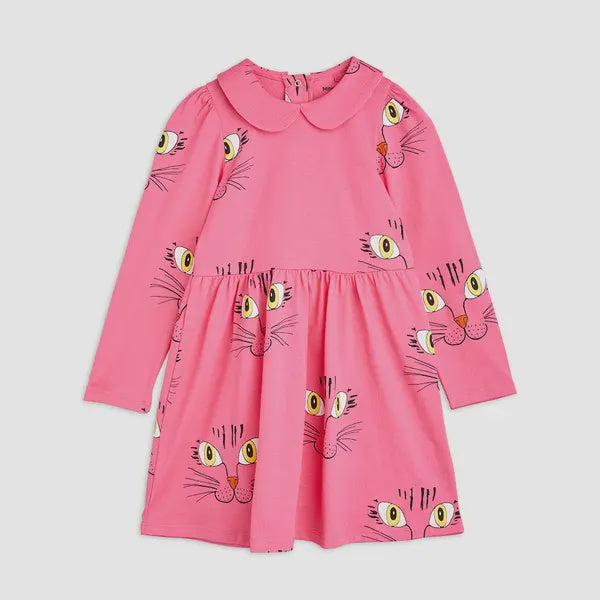 CAT FACE AOP IS A DRESS