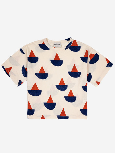 BOBO CHOSES SALL BOAT SHORT SLEEVE T-SHIRT