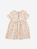 BOBO CHOSES MULTICOLOR STARS ALL OVER WOVEN DRESS