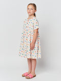 BOBO CHOSES MULTICOLOR STARS ALL OVER WOVEN DRESS