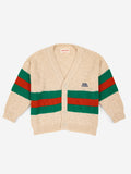 BOBO CHOSES STRIPES CARDIGAN