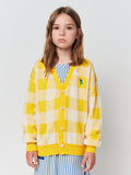 BOBO CHOSES VICHY CARDIGAN