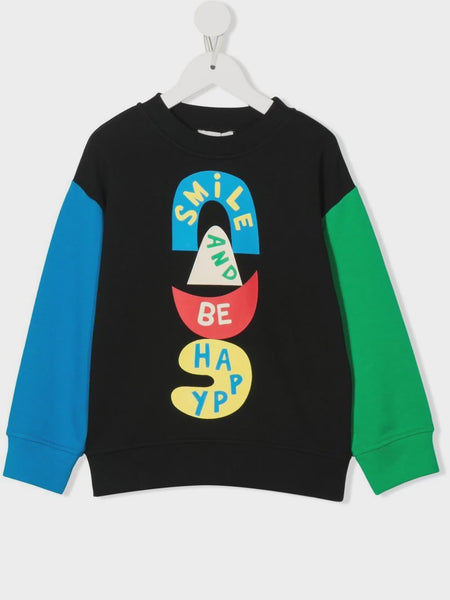 STELLA MCCARTNEY COLOR BLOCK SWEATSHIRT