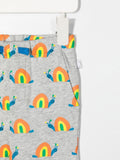 STELLA MCCARTNEY BABY BOY SWEATSHIRT AND JOGGERS  WITH SNAIL