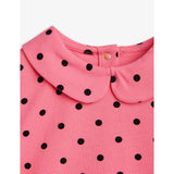 MINI RODINI POLKA COLLAR TEE