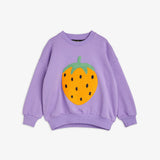 MINI RODINI STRAWBERRIES EMB SWEATSHIRT