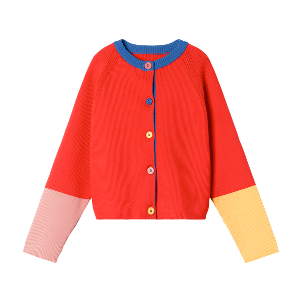 STELLA MCCARTNEY COLORBLOCK CARDIGAN