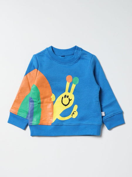 STELLA MCCARTNEY BABY BOY SWEATSHIRT AND JOGGERS  WITH SNAIL