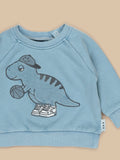 HUXBABY B-BALL DINO SWEATSHIRT