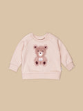 HUXBABY RAINBOW BEAR SWEATSHIRT