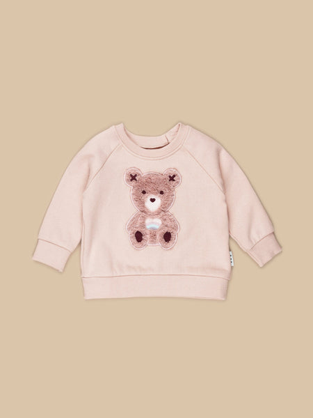 HUXBABY RAINBOW BEAR SWEATSHIRT