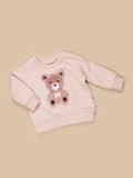 HUXBABY RAINBOW BEAR SWEATSHIRT