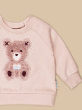 HUXBABY RAINBOW BEAR SWEATSHIRT