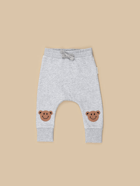 HUXBABY B-BALL BEAR KNEE DROP CROTCH PANT