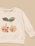 HUXBABY CHERRY LOVE SWEATSHIRT