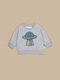 HUXBABY RAINBOW PLANET SWEATSHIRT