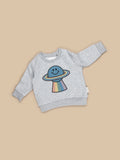 HUXBABY RAINBOW PLANET SWEATSHIRT