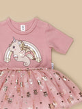 HUXBABY RAINBOW SEACORN BALLET DRESS