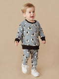 HUXBABY DOGGIE REVERSIBLE SWEATSHIRT