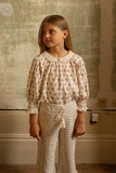 BEBE ORGANIC DARJA BLOUSE PAITED BLOOMS
