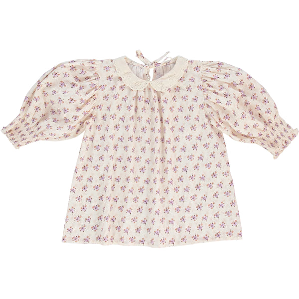 BEBE ORGANIC DARJA BLOUSE PAITED BLOOMS