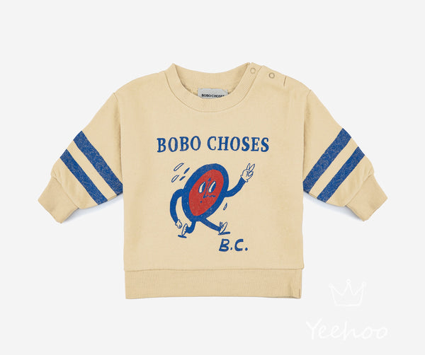 BOBO CHOSES WALKING CLOCK SWEATSHIRT