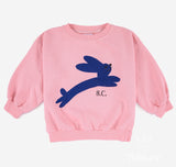 BOBO CHOSES JUMPING HARE SWEATSHIRT