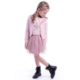 IMOGA MESH&METALLIC SKIRT