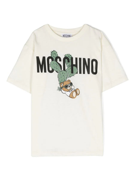 MOSCHINO TEE WITH CACTUS