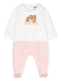 MOSCHINO BABY FOOTIE WITH BEAR LOGO