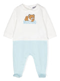 MOSCHINO BABY FOOTIE WITH BEAR LOGO