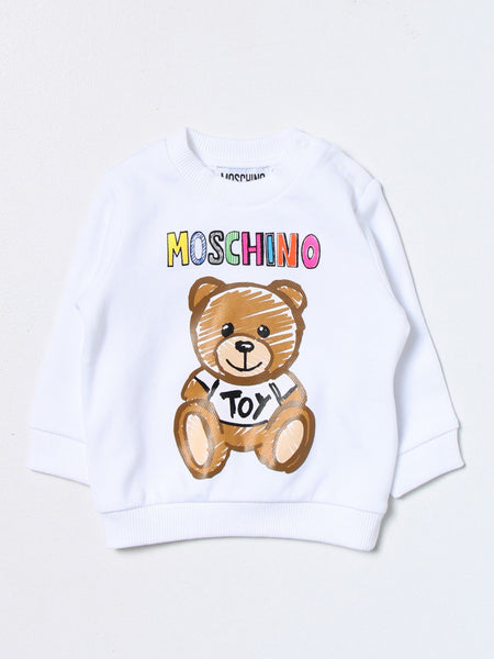 moschino sweatshirt with toy bear