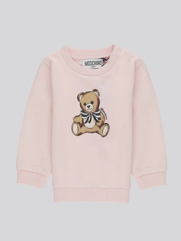 MOSCHINO BABY GIRL BEAR BOW PRINT