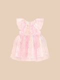 HUXBABY RAINBOW TULLE DRESS